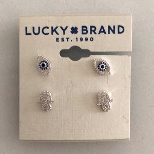 Lucky Brand Stud Earrings Set
